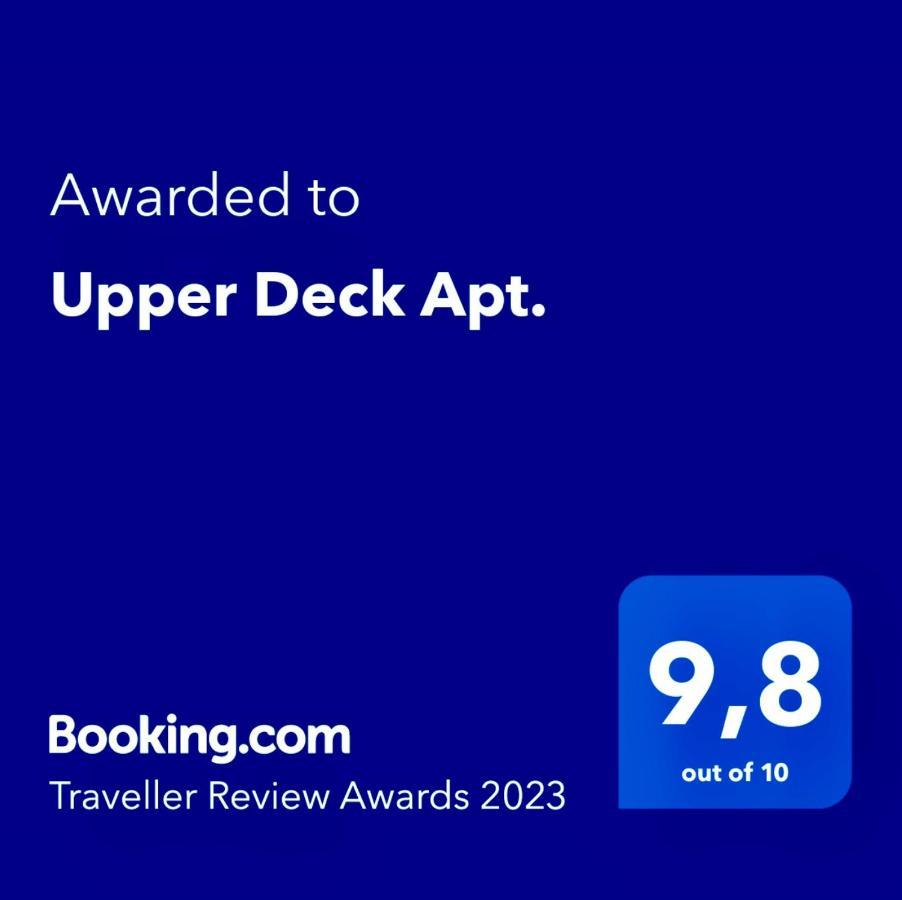 Upper Deck Apt. Lägenhet Néa Péramos Exteriör bild